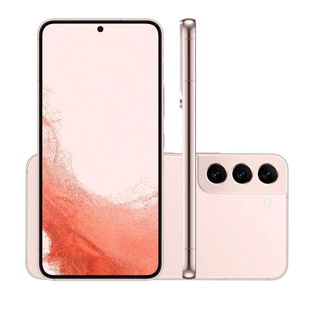 Samsung Galaxy S22 5G 128GB Snapdragon 8 Gen1 Rose image number 4